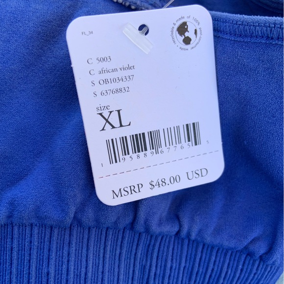 NWT Free People FP Movement Good Karma Crop Top - Picture 12 of 12